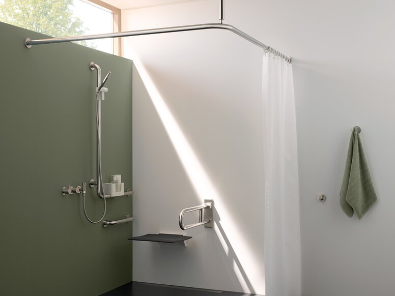 HEWI klassieke serie 805 Openbare doucheruimte