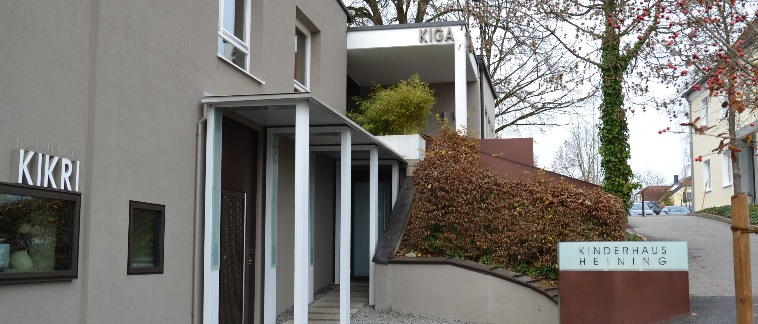 Kindercentrum Heining in Passau van buitenaf