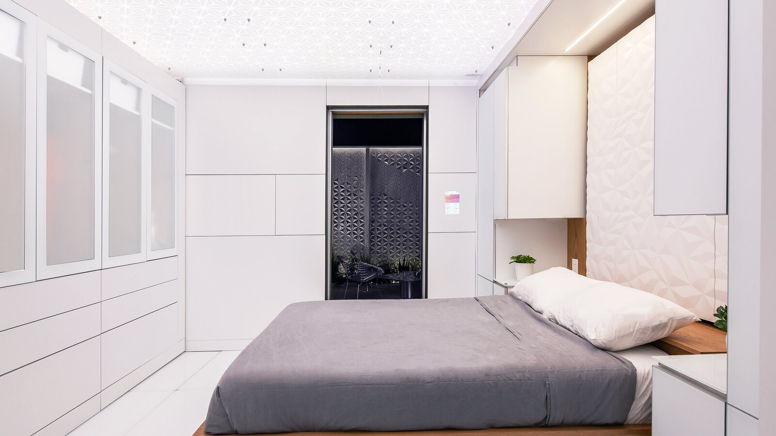 Futurehouse à Dubaï Chambre à coucher