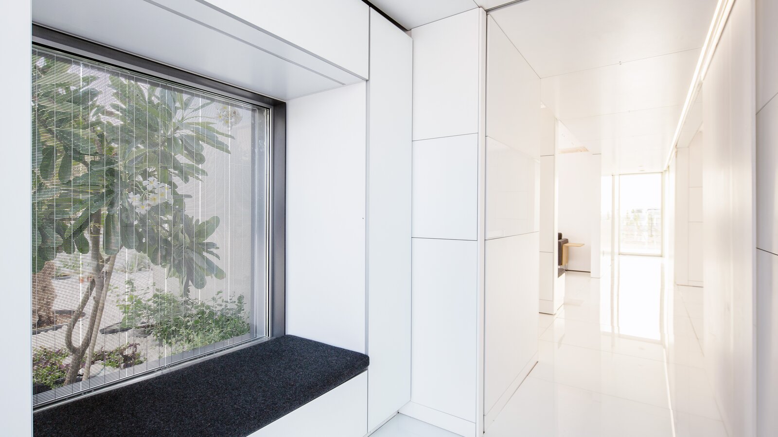 Futurehouse à Dubaï Couloir