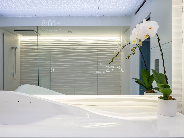 Futurehouse à Dubaï Salle de bain